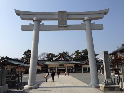 Hiroshima Gokoku Shrine 